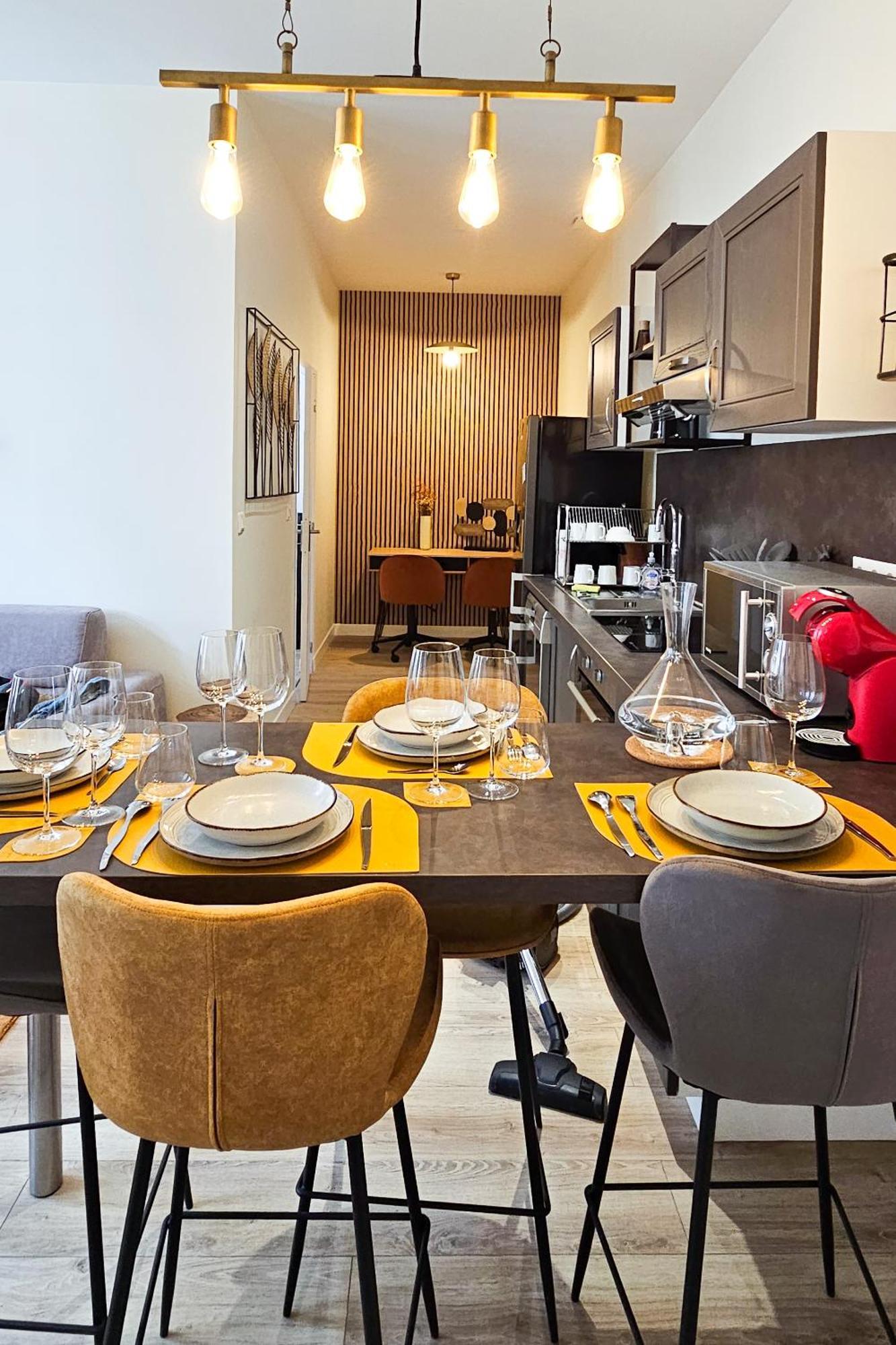 Les Appartements De La Nef D'Or Saint-Quentin  Ngoại thất bức ảnh